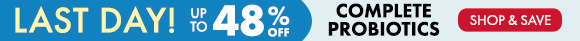 Get up to 48% Off on Complete Probiotics Get up to 48% Off on Complete Probiotics