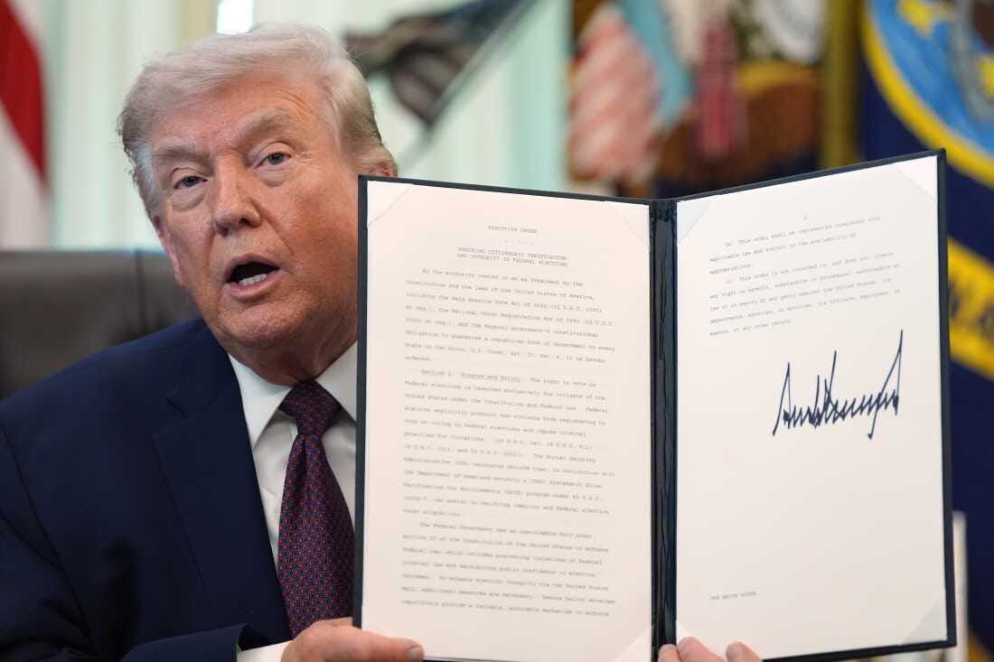 Judge in D.C. declines to block Trump's mail-in voting order : NPR Judge in D.C. declines to block Trump's mail-in voting order : NPR