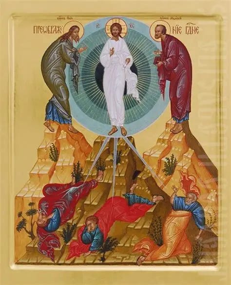 Transfiguration Icon Transfiguration Icon