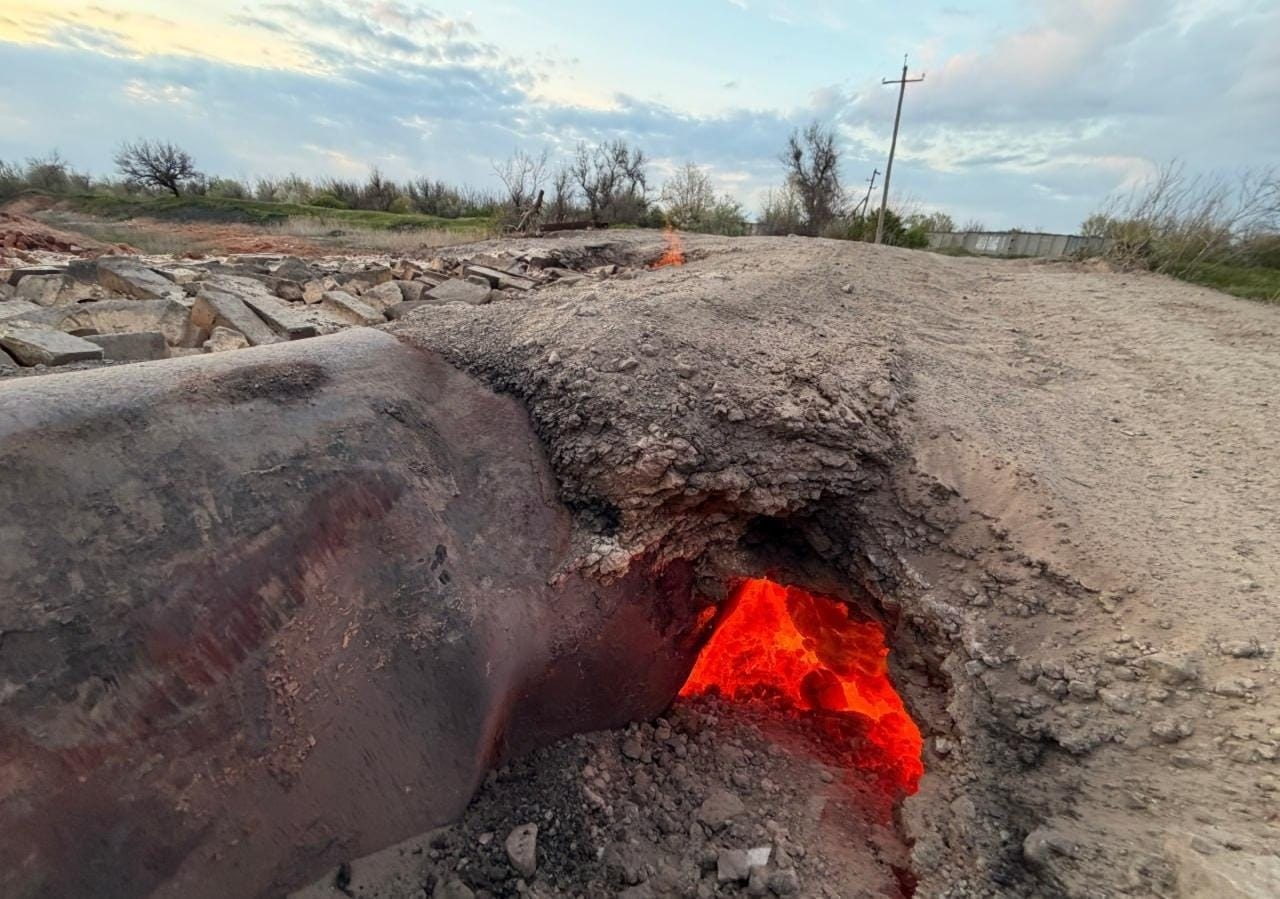 Фото з Телеграм-каналу окупантів