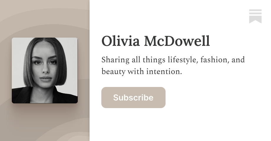 Olivia McDowell | Substack