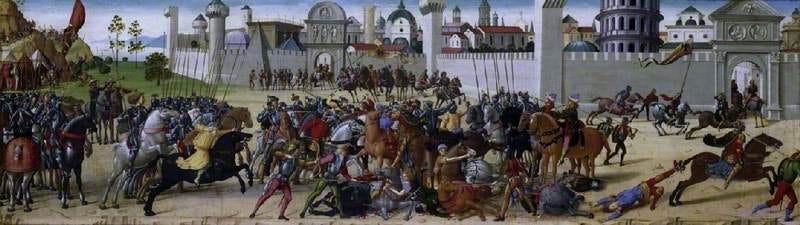 File:Biagio d'Antonio (1446-1516) - The Siege of Troy, the Death of Hector - M.44 - Fitzwilliam Museum.jpg