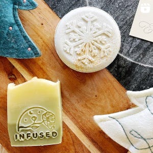 bars of soap, shower steamers