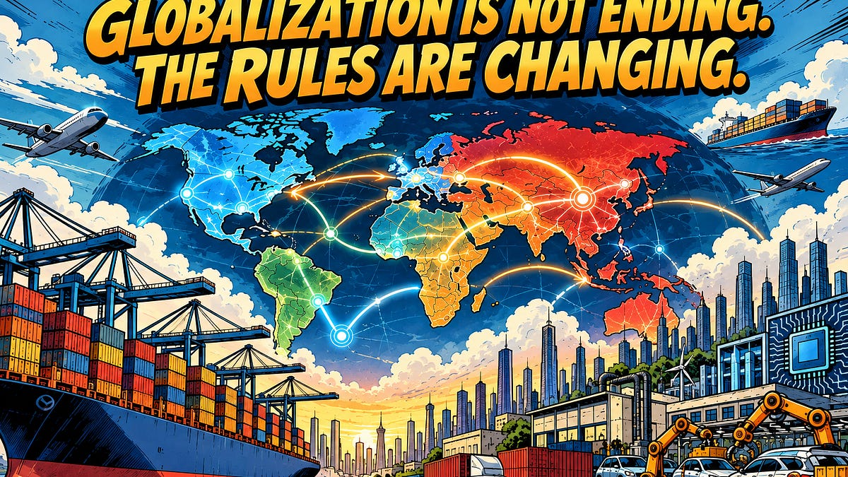 Globalization Is Not Ending. The Rules Are Changing...