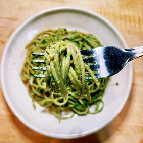 Sicilian Broccoli, Kale and Pistachio Pesto