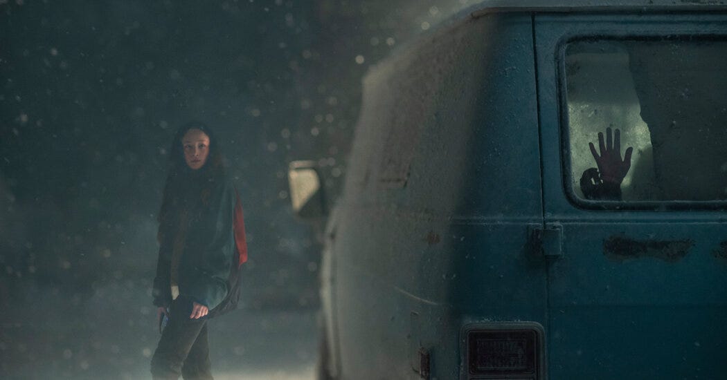 No Exit' Review: Who's Bluffing? - The New York Times