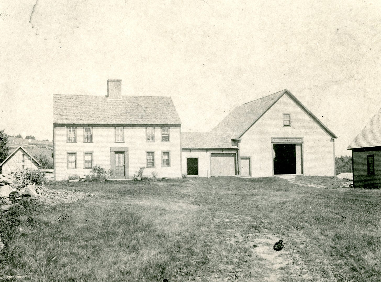 House and barn