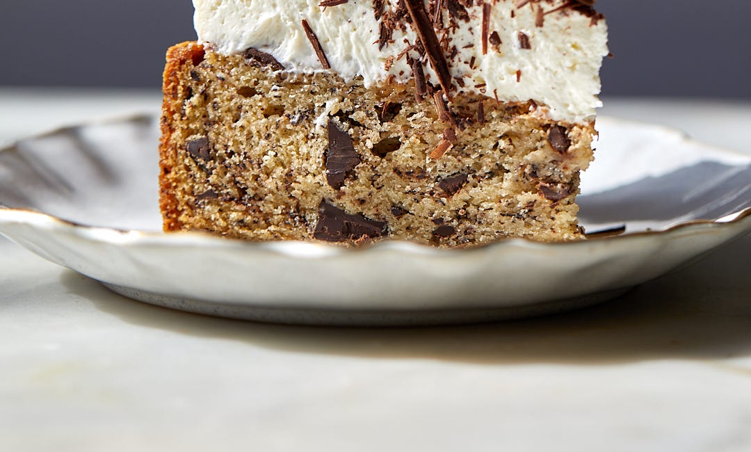 Banana Chocolate Chunk Snacking Cake