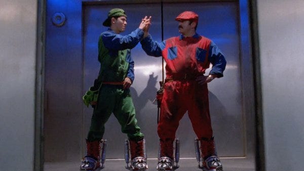 mario brothers 1993 allthefanfare.com