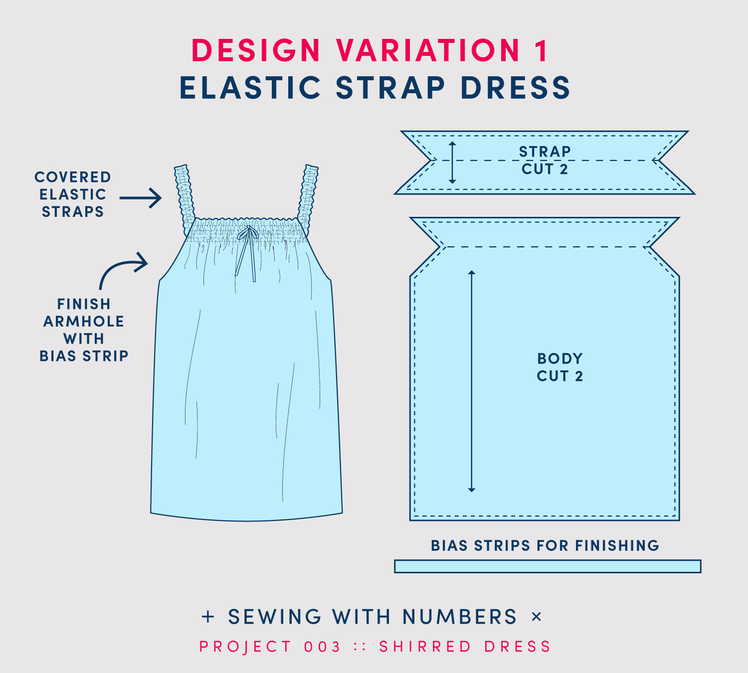Design Variations for the Shirred Babydoll Dress