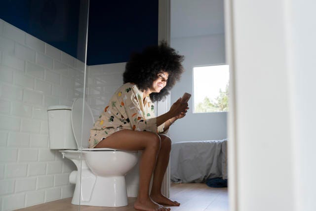 12% of Brits admit to going to the toilet in a virtual work meeting