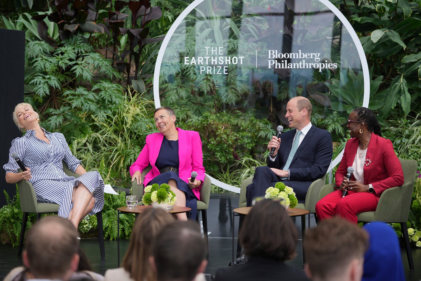 prince william attends  Earthshot Prize Innovation Camp 