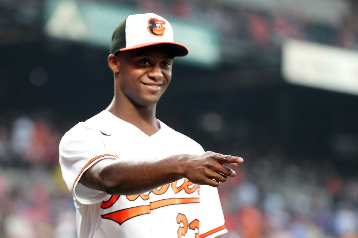 The speedster Enrique Bradfield Jr. blazed through the O's farm system this  year - Camden Chat