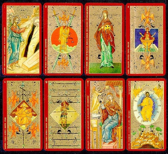 The Golden Tarot of the Tsar Deck