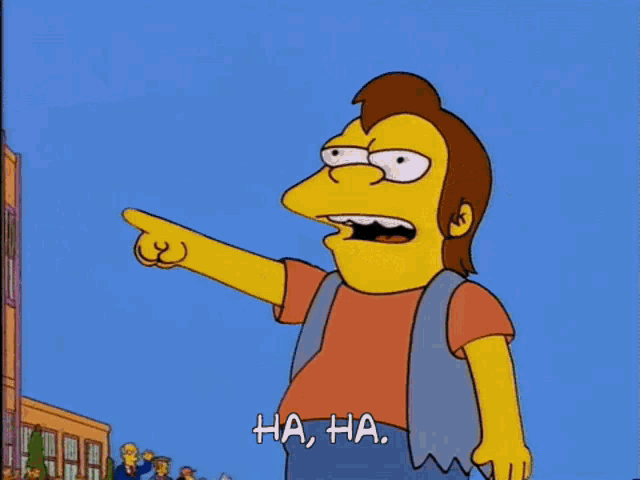 The Simpsons Nelson GIFs | Tenor