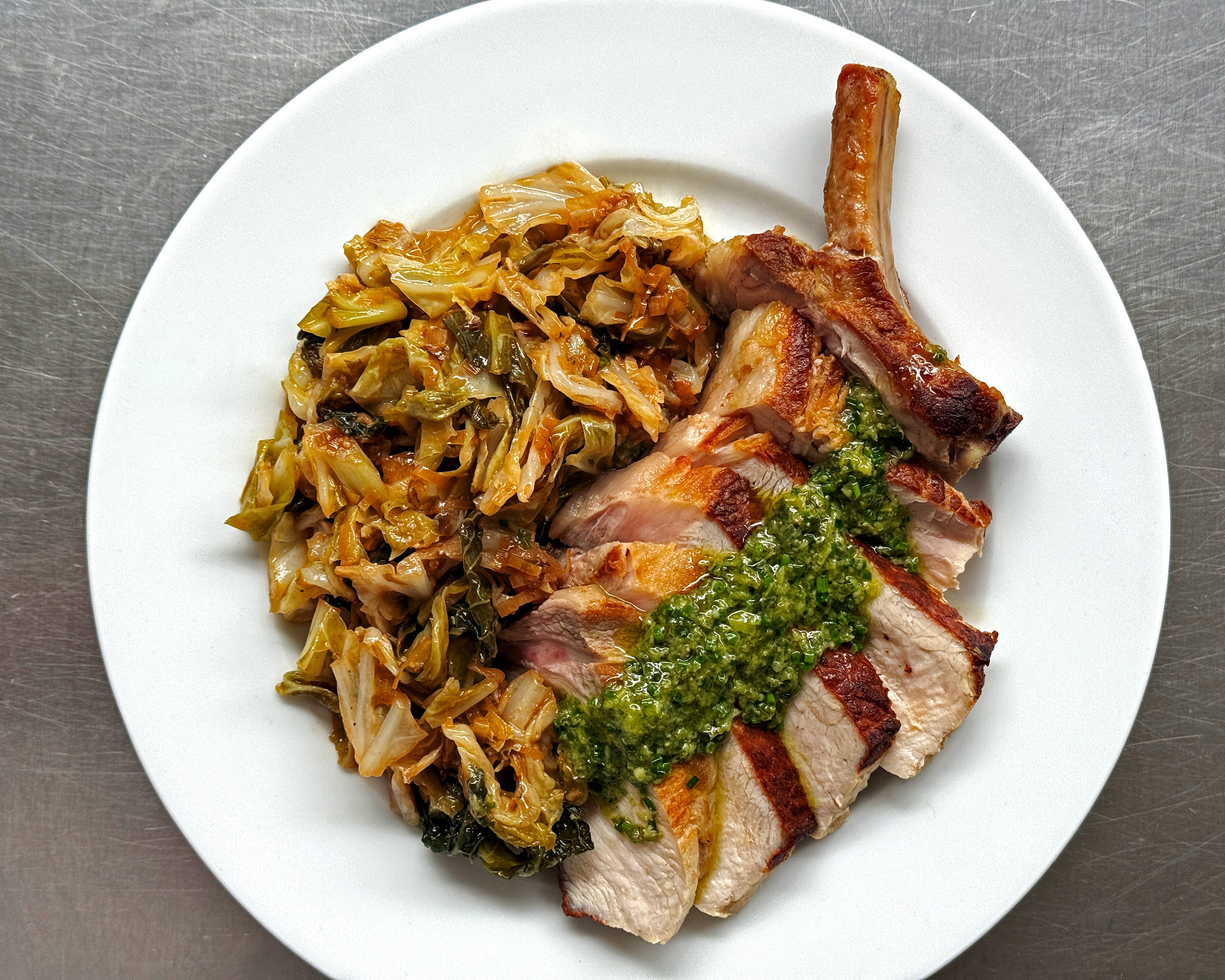 Pork and Cabbage - by Jesse Jenkins - kitchen studio