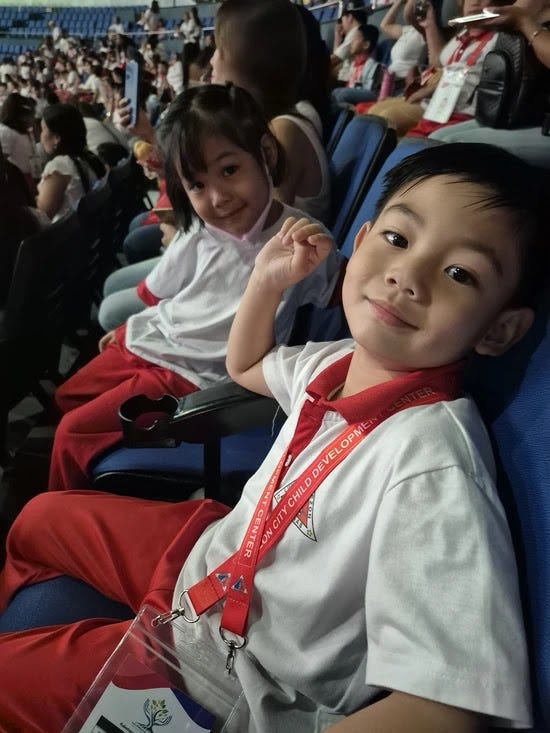 Rafa's Moving Up Ceremony