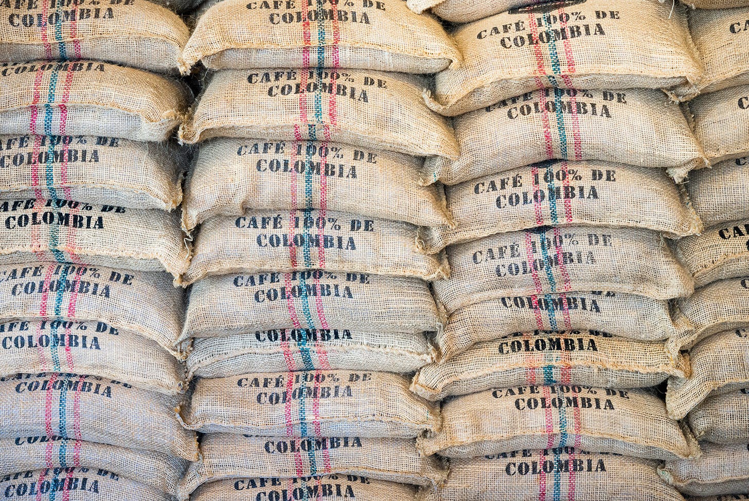 colombia coffee bags