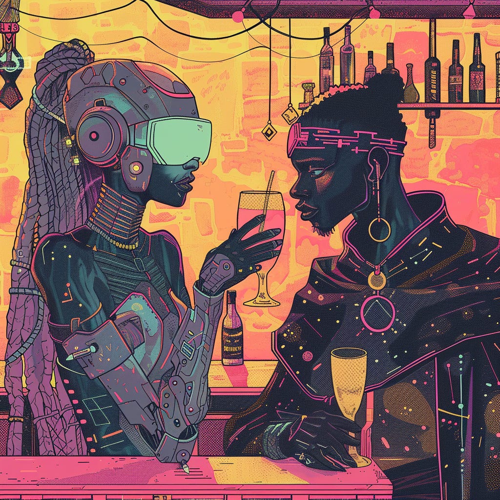 A Wizard & A Cyborg Walk Into A Bar A Wizard & A Cyborg Walk Into A Bar