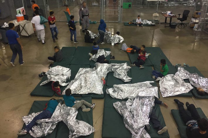 Central Processing Station in McAllen, Texas. Photo: Center for Border Protection