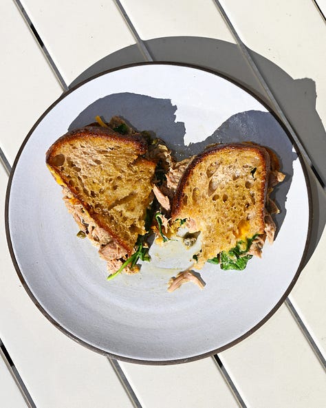 shakes, cardamom buns, oj, masa cake, porridge, air fries by la-based photographer danielle g. adams