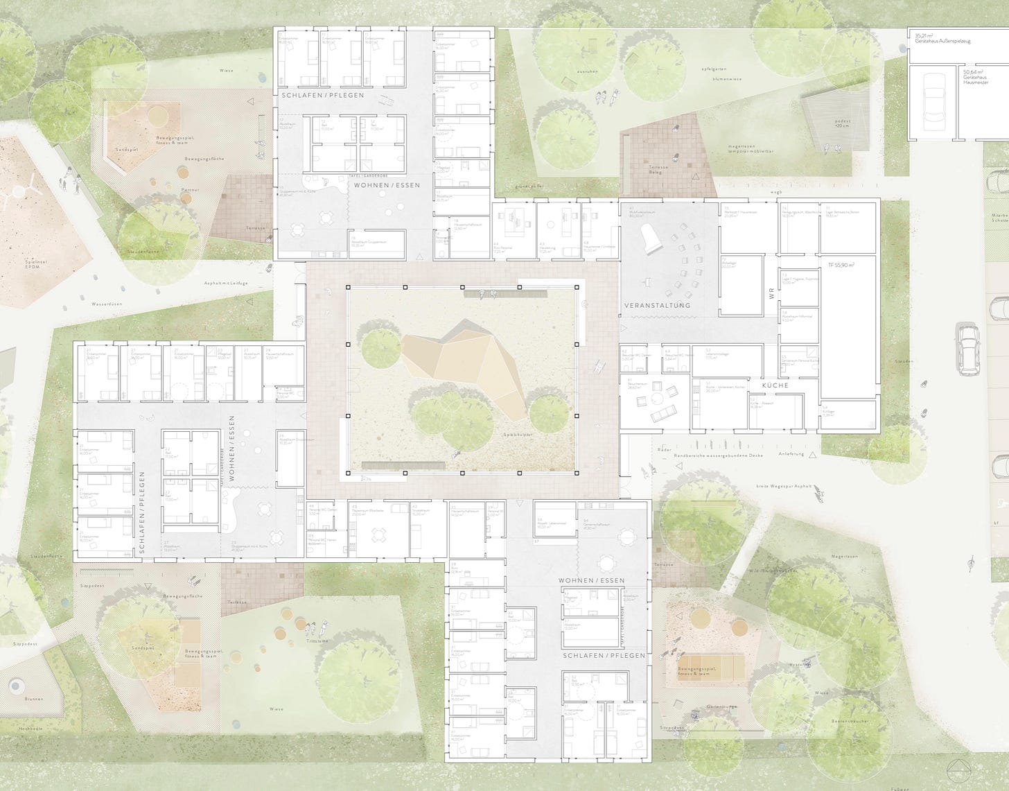 Housing for children with special needs, Altlandsberg — 3