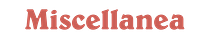 Miscellanea