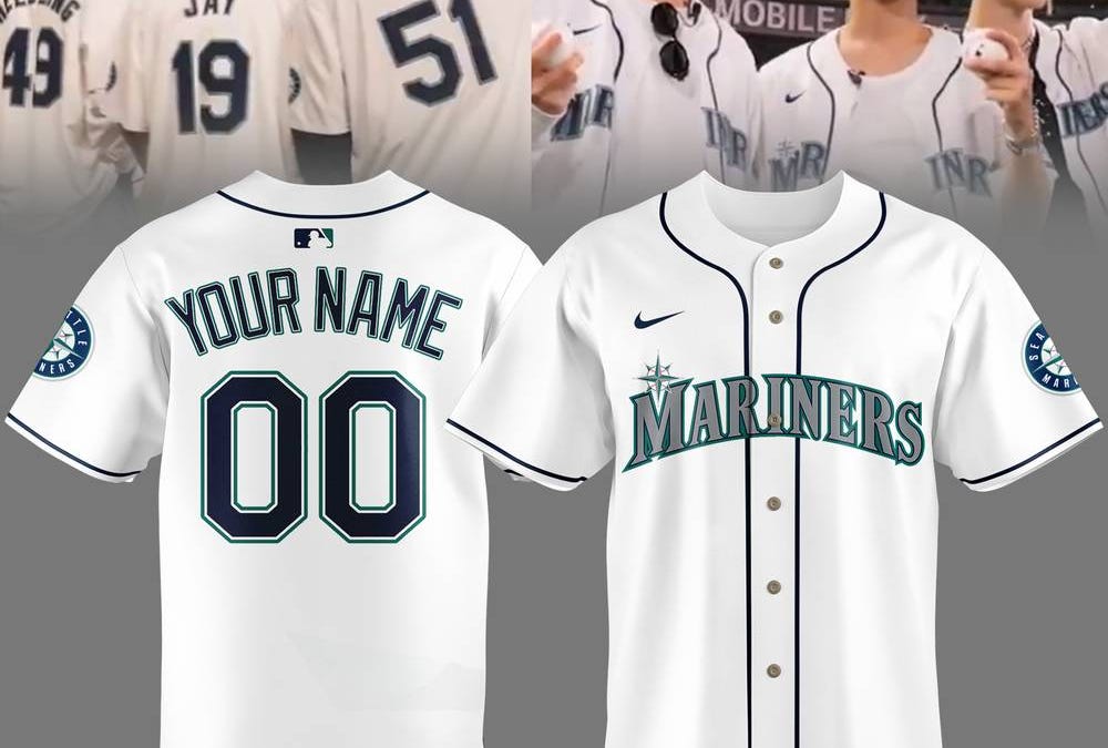 Seattle Mariners x ENHYPEN Custom Baseball Jersey
