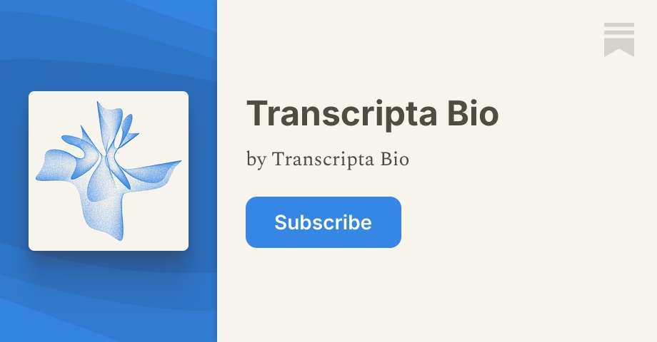 Transcripta Bio Logo Transcripta Bio | Substack
