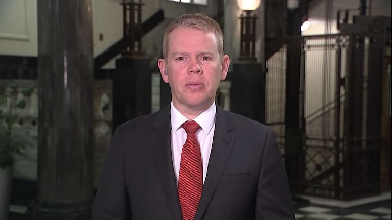 Labour leader Chris Hipkins.
