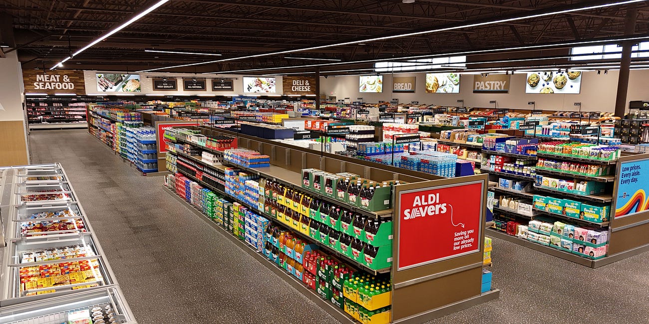 Aldi drops prices on 400 grocery items as Walmart signals price hikes