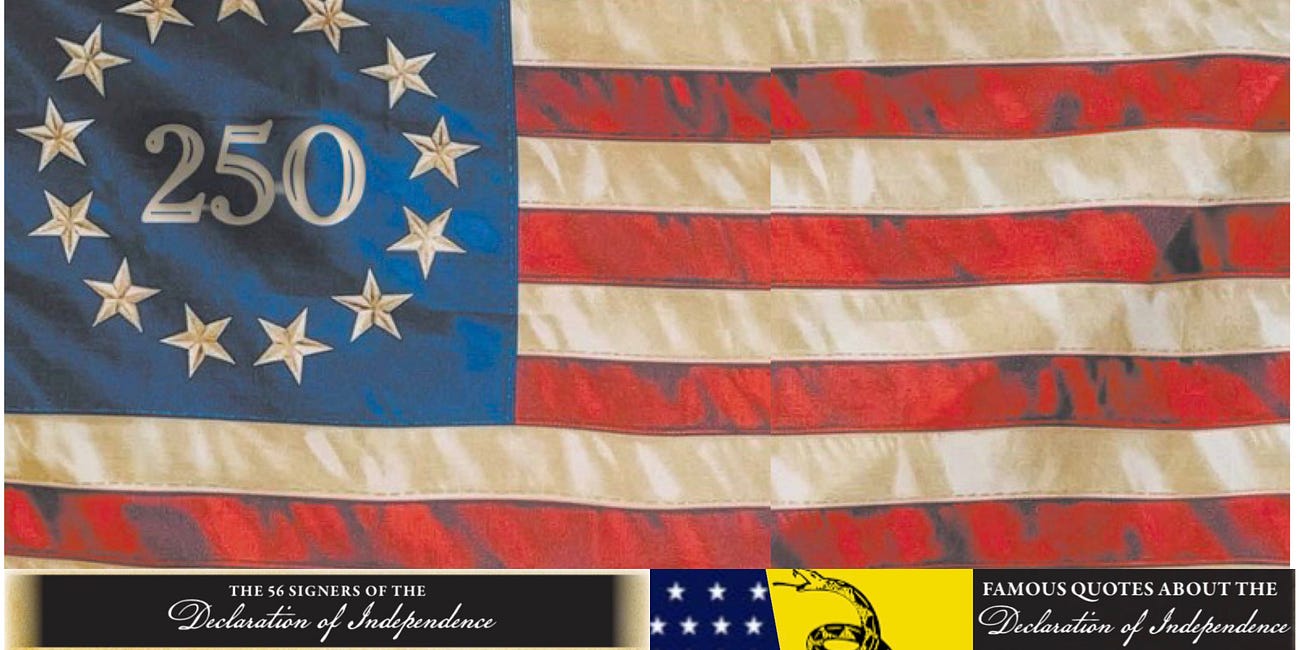 Celebrate America’s 250th Independence Day with The Dakota Scout's commemorative USA flag, special edition print
