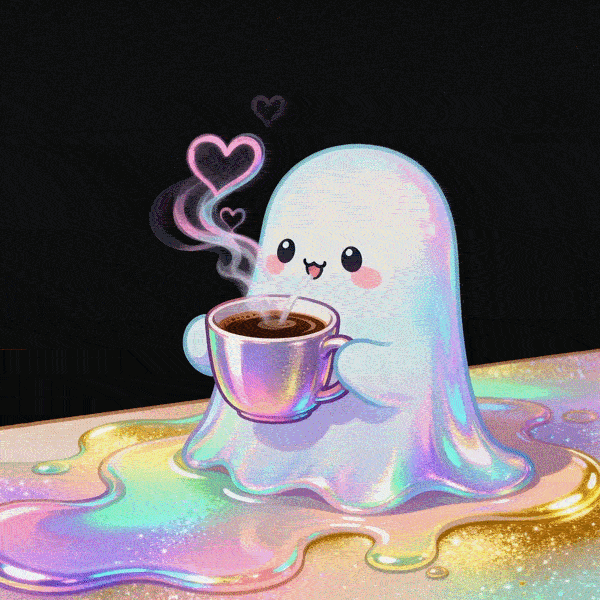 Ghost espresso animated note