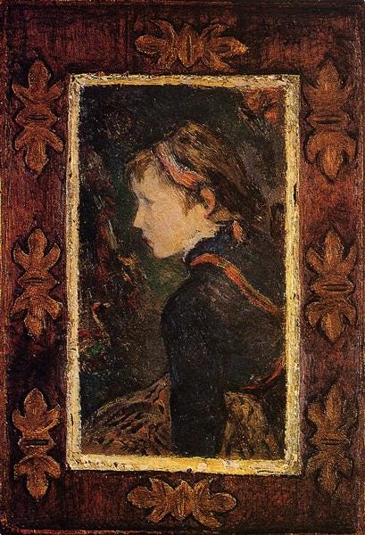 Portrait of Aline, 1884 - Paul Gauguin