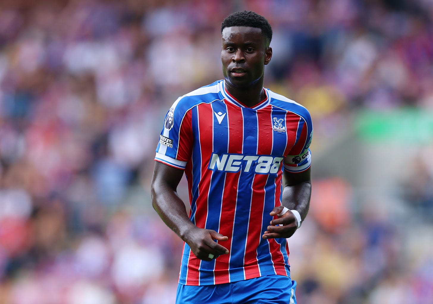 Marc Guehi in action for Crystal Palace