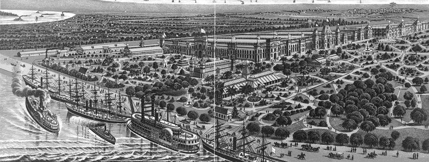 cottoncentexpositiontwopagebirdsview cottoncentexpositiontwopagebirdsview