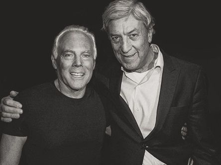 Giorgio Armani & Nino Cerruti