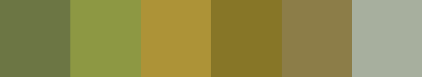 Color gradient swatch moving from dark moss green through warm ochre to shadowed river mud brown and cool slate, arranged according to physical fatigue as heavy limbs press into river silt in Sargent’s "Tommies Bathing.” Color gradient swatch moving from dark moss green through warm ochre to shadowed river mud brown and cool slate, arranged according to physical fatigue as heavy limbs press into river silt in Sargent’s "Tommies Bathing.”