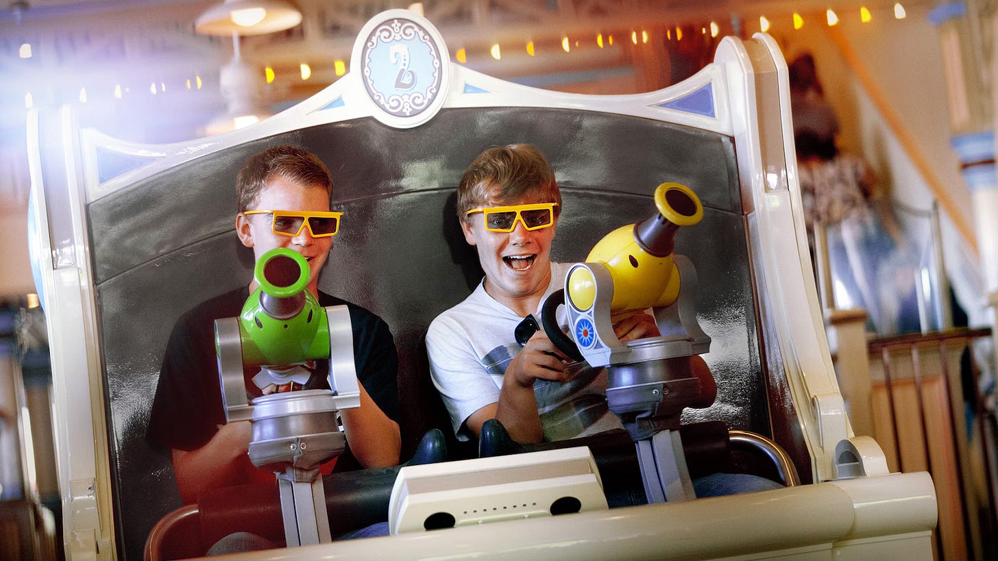 Toy Story Mania ride