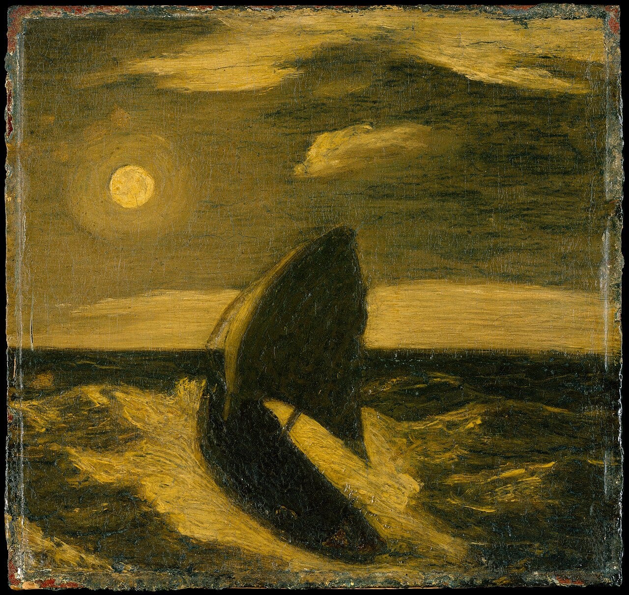 Albert Pinkham Ryder, The Toilers of the Sea, about 1884 Albert Pinkham Ryder, The Toilers of the Sea, about 1884