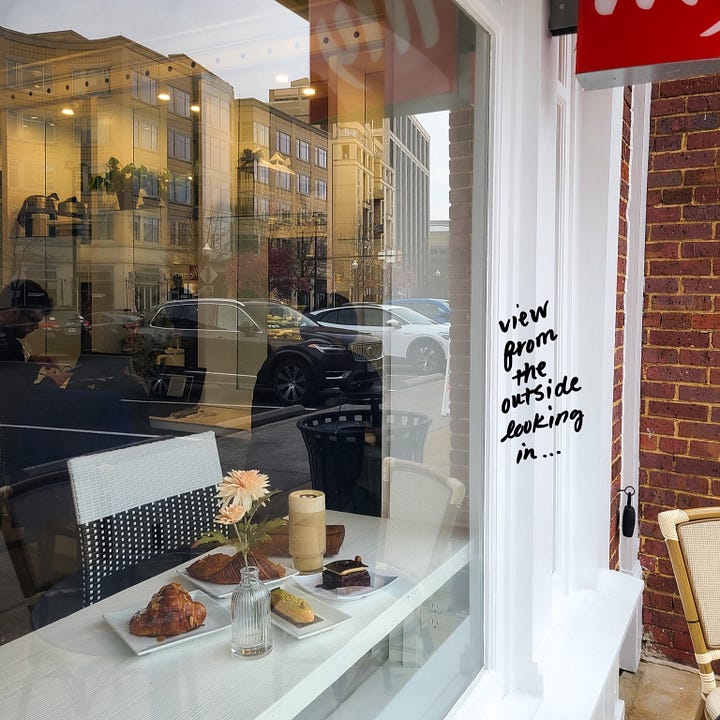 Eclairons through the window