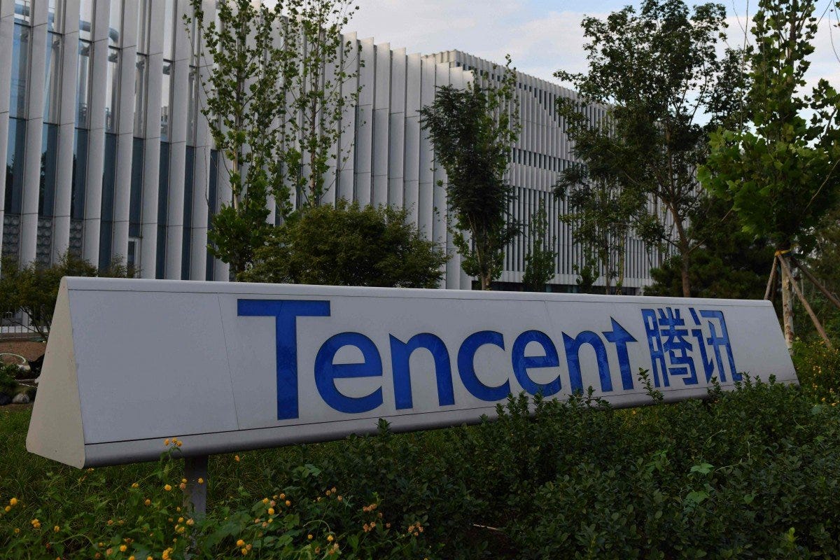 Chinese tech giant Tencent has changed the name of its WeChat Work office collaboration app to WeCom. Photo: AFP Chinese tech giant Tencent has changed the name of its WeChat Work office collaboration app to WeCom. Photo: AFP