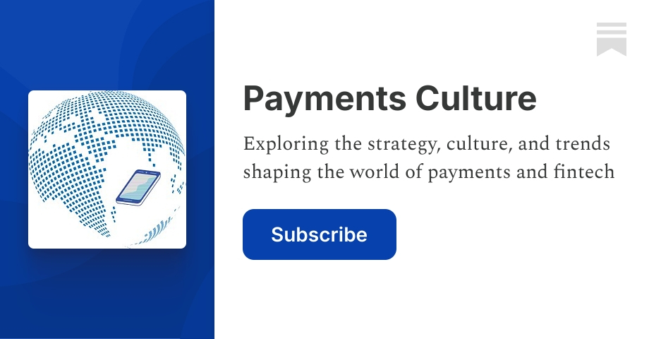 Payments Culture | Matt Jones | Substack