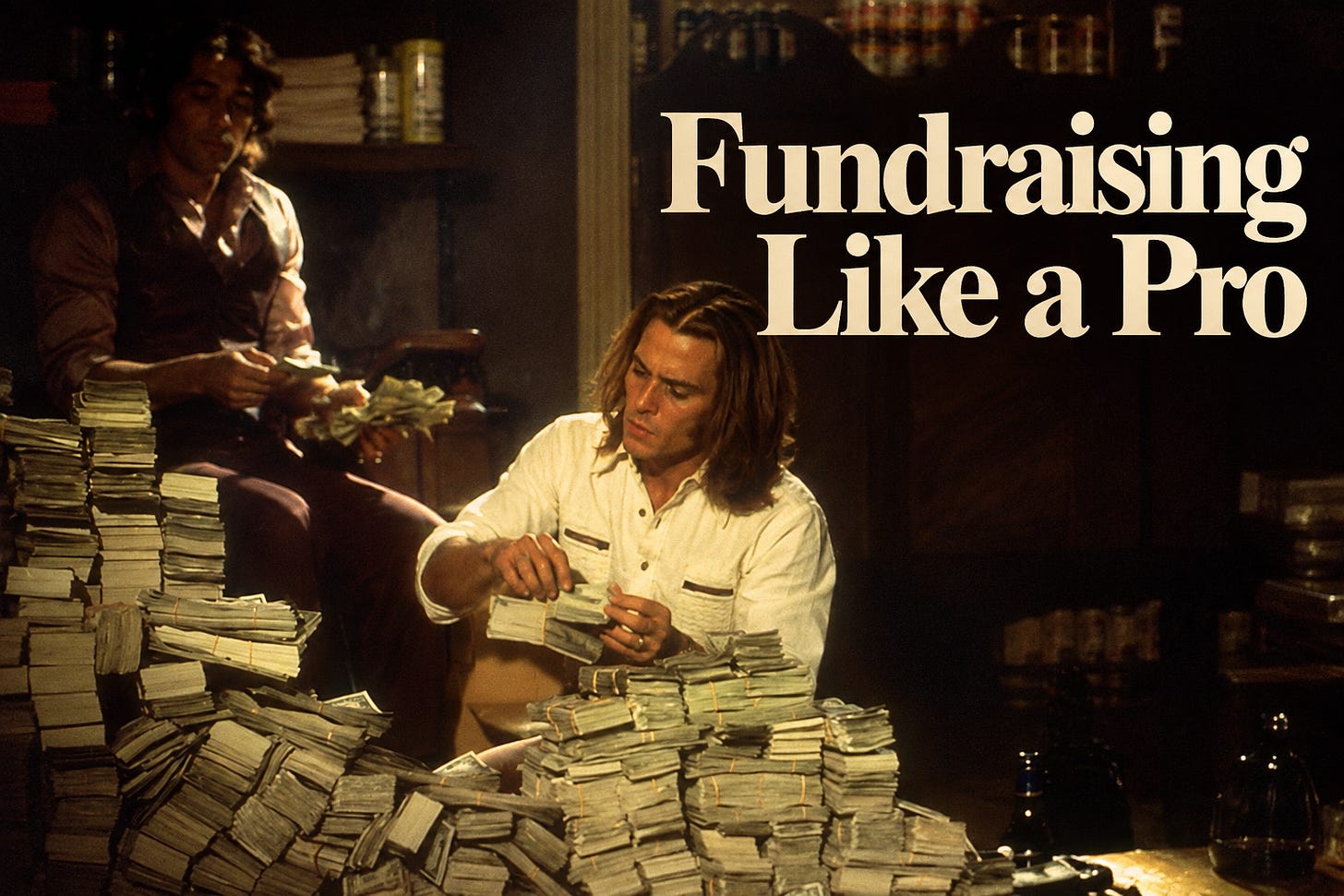 Johny Depp from the movie blow used to visualize a founder that raised money from investors. Johny Depp from the movie blow used to visualize a founder that raised money from investors.