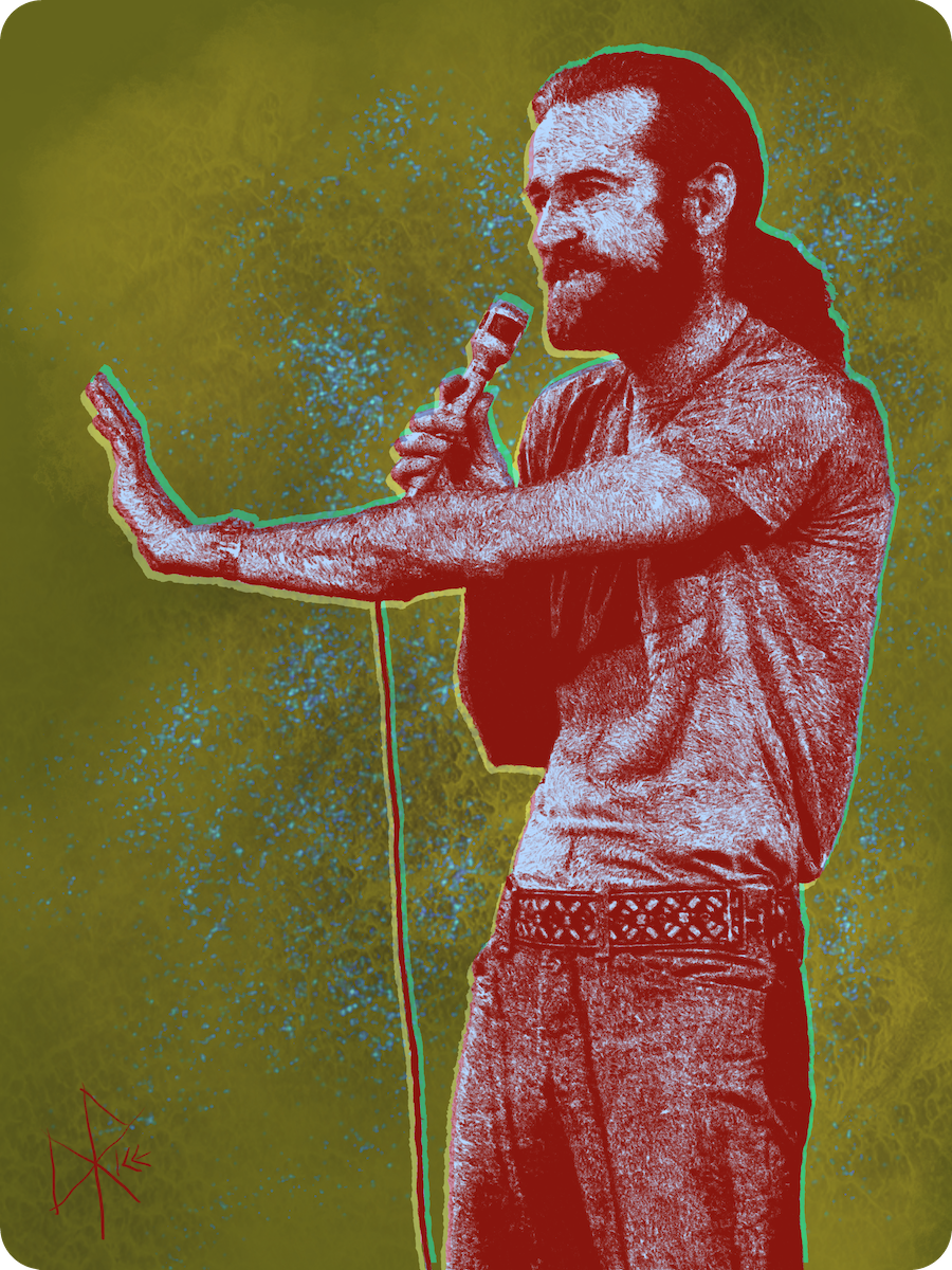 Photo: CSMN. 1973. -public domain. Sketch art by Don Rice. Photo: CSMN. 1973. -public domain. Sketch art by Don Rice.