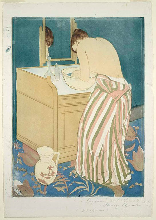 aquatint print