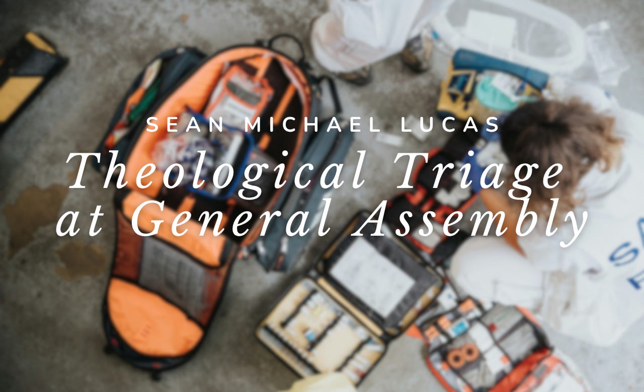 Theological Triage at the PCA General Assembly