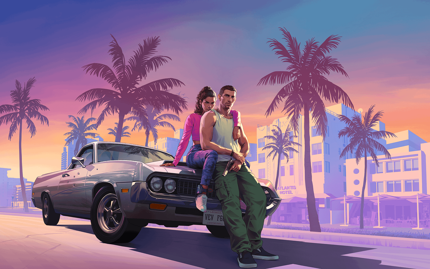 The Full GTA VI Reveal Artwork Directly from Rockstar's Website : r/GTA6