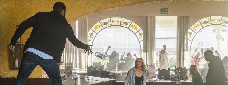 fear the walking dead 209 strand domingo fighting walkers fear the walking dead 209 strand domingo fighting walkers