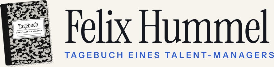 Tagebuch eines Talent-Managers
